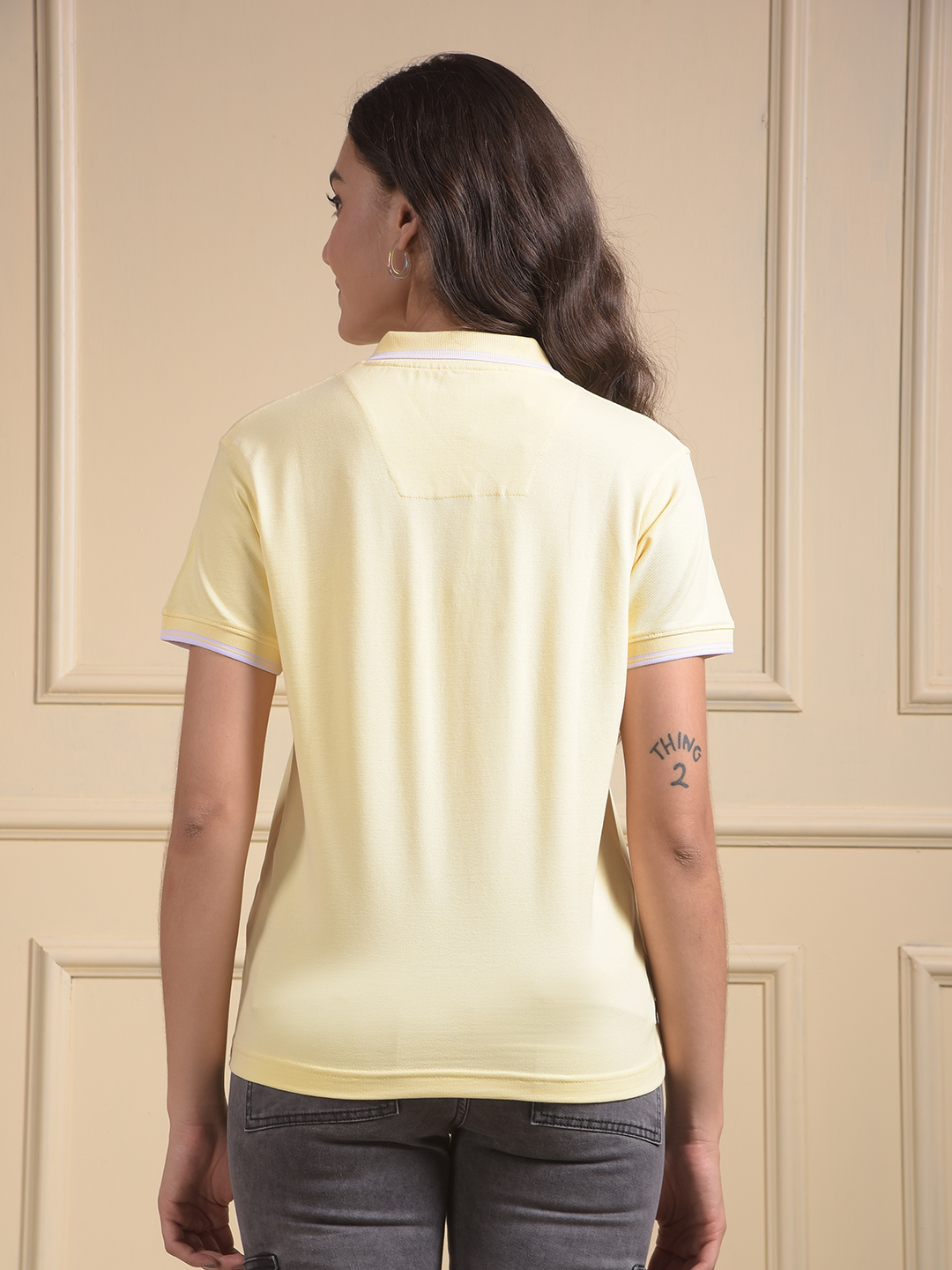 Numero Uno Women Stripes Regular Fit T-Shirt